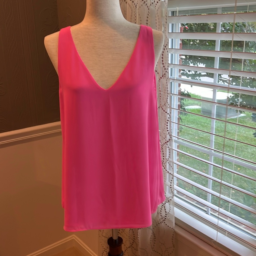 Lilly Pulitzer Reversible Florin Top.